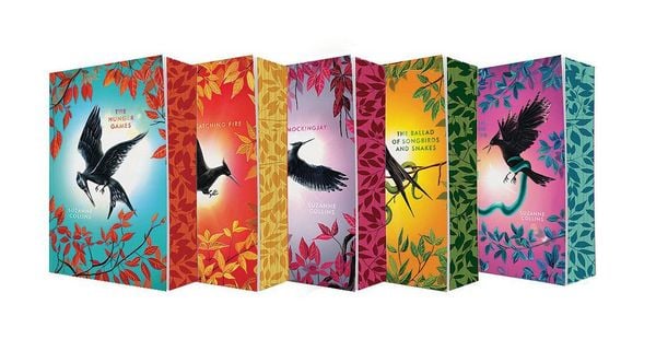 Produktbild: Hunger Games 5-Book Box Set (Deluxe Edition) (the Hunger Games, Catching Fire, Mockingjay, the Ballad of Songbirds and Snakes, Sunrise on the Reaping)