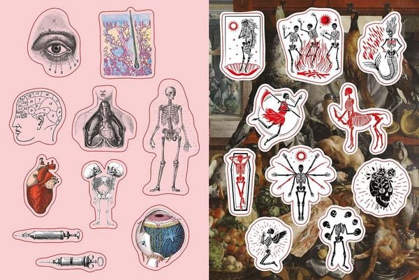 Produktbild: Kuriosit&auml;ten & Seltsamkeiten - Stickerbuch