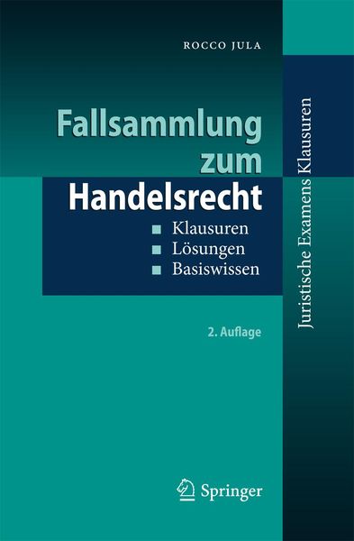 Produktbild: Fallsammlung zum Handelsrecht