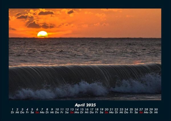 Produktbild: Meereslandschaft 2025 Fotokalender DIN A4