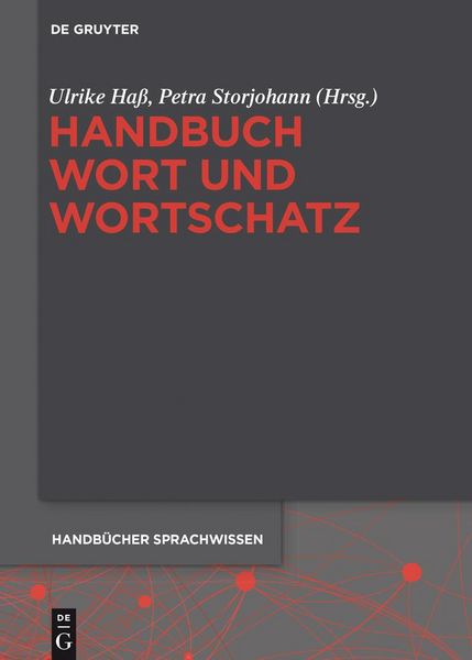Produktbild: Handbuch Wort und Wortschatz