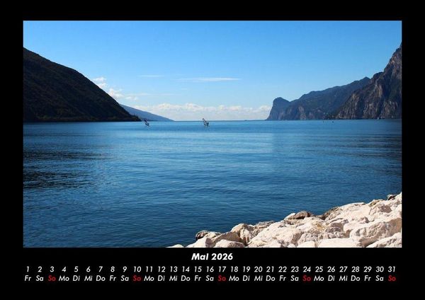 Produktbild: Die Seen der Erde 2026 Fotokalender DIN A3