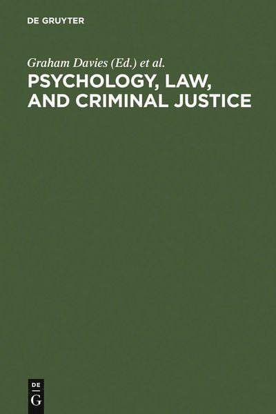 Produktbild: Psychology, Law, and Criminal Justice