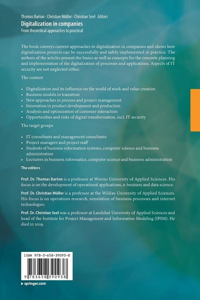 Produktbild: Digitalization in companies