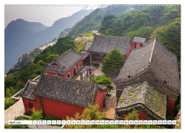 Produktbild: Zauber Chinas (hochwertiger Premium Wandkalender 2026 DIN A2 quer), Kunstdruck in Hochglanz