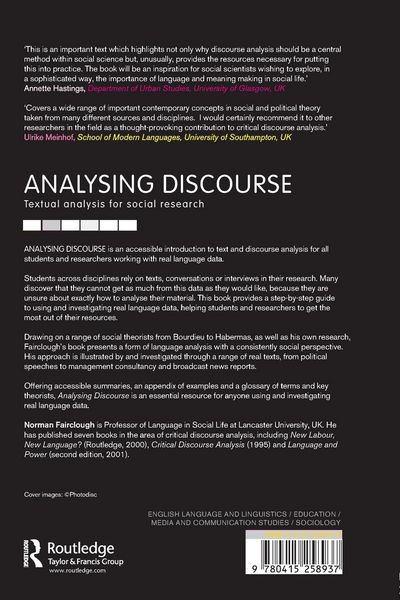 Produktbild: Analysing Discourse