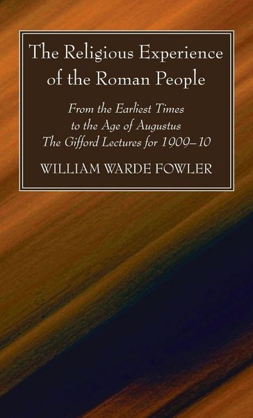 Produktbild: The Religious Experience of the Roman People