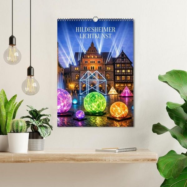 Produktbild: Hildesheim, ein Moment in dem die Stadt zu leuchten beginnt. (Wandkalender 2027 DIN A3 hoch), CALVENDO Monatskalender