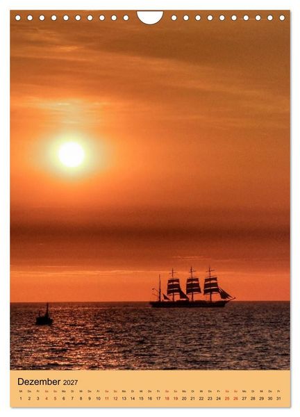 Produktbild: SAIL Rostock-Warnem&uuml;nde. Du bist so sch&ouml;n (Wandkalender 2027 DIN A4 hoch), CALVENDO Monatskalender