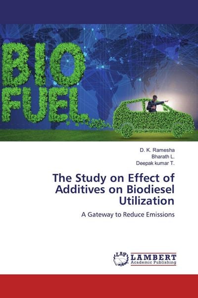 Produktbild: The Study on Effect of Additives on Biodiesel Utilization
