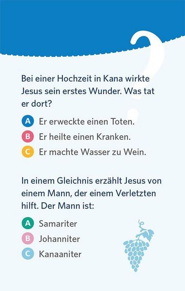 Produktbild: Was wei&szlig;t du von der Erstkommunion? Der Quizblock