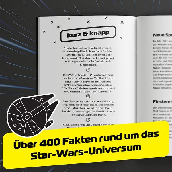 Produktbild: Unn&uuml;tzes Wissen f&uuml;r Star Wars Fans &ndash; Die inoffizielle Sammlung