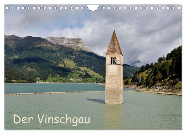 Der Vinschgau (Wandkalender 2026 DIN A4 quer), CALVENDO Monatskalender