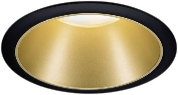 Paulmann 93395 LED-Einbauleuchte GU10 Schwarz (matt), Gold