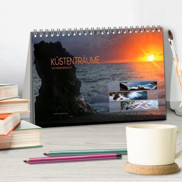 Produktbild: K&uuml;stentr&auml;ume im Panoramablick (Tischkalender 2027 DIN A5 quer), CALVENDO Monatskalender