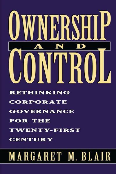 Produktbild: Ownership and Control