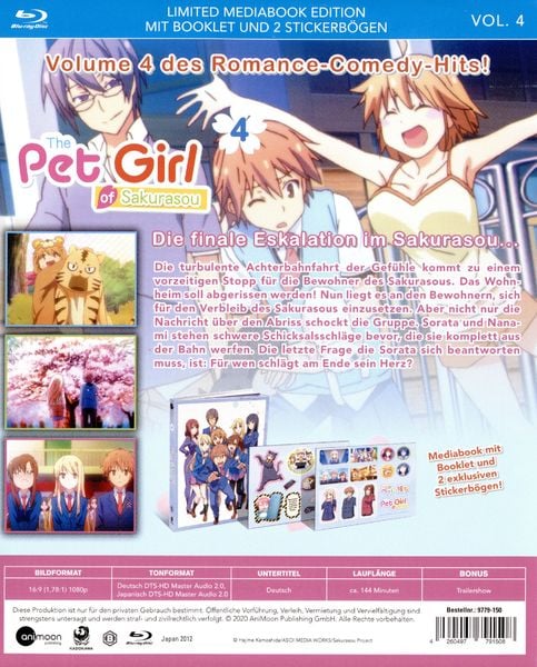 Produktbild: Pet Girl of Sakurasou Vol.4