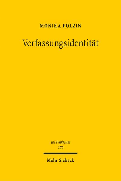 Produktbild: Verfassungsidentit&auml;t