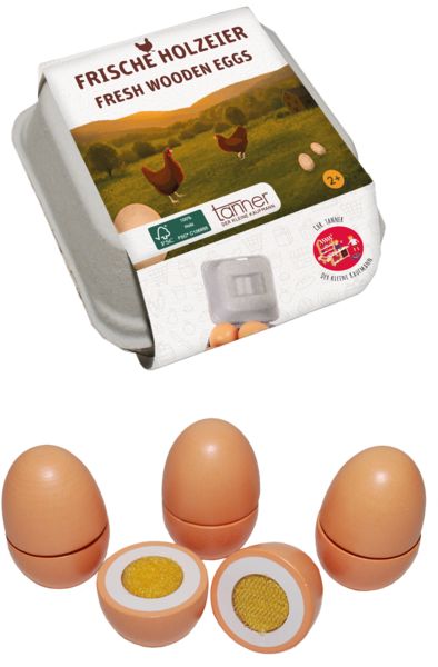 Eier zum Schneiden