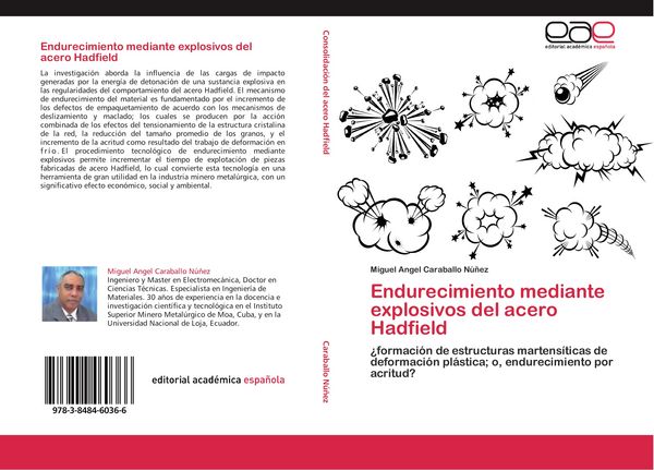 Produktbild: Endurecimiento mediante explosivos del acero Hadfield