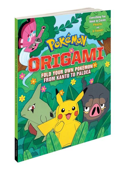 Produktbild: Pok&eacute;mon Origami: Fold Your Own Pok&eacute;mon from Kanto to Paldea