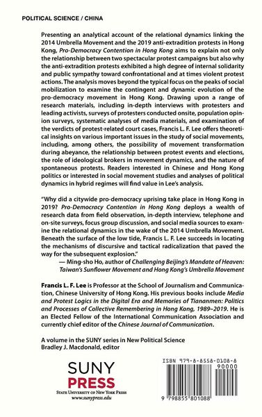 Produktbild: Pro-Democracy Contention in Hong Kong