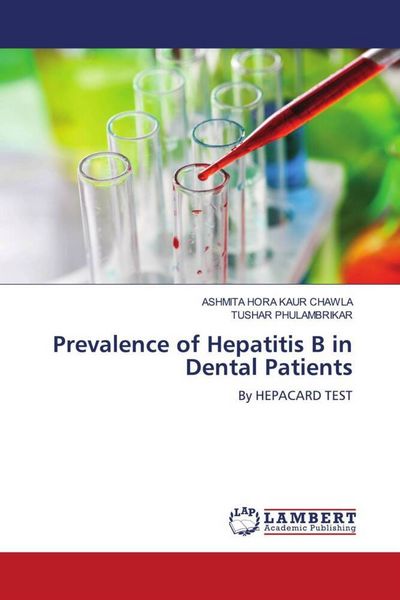 Produktbild: Prevalence of Hepatitis B in Dental Patients