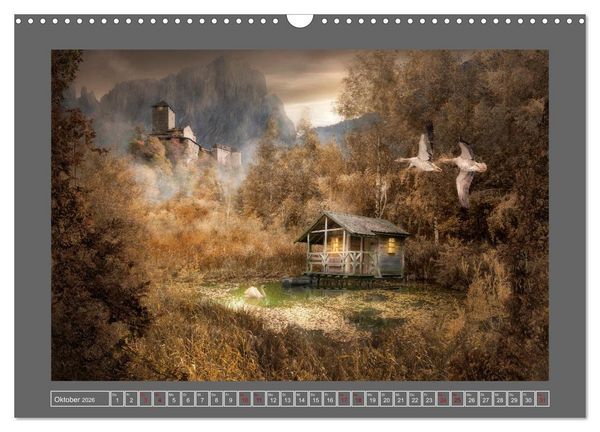 Produktbild: Uraltes Land (Wandkalender 2026 DIN A3 quer), CALVENDO Monatskalender