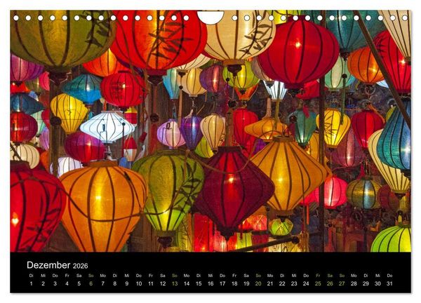 Produktbild: Vietnam (Wandkalender 2026 DIN A4 quer), CALVENDO Monatskalender