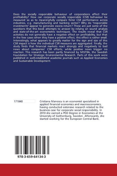 Produktbild: Economic Consequences of Corporate Social Responsibility