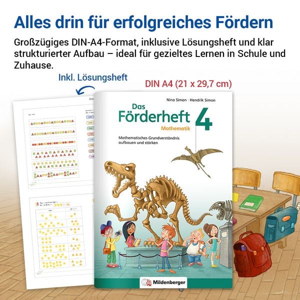 Produktbild: Das F&ouml;rderheft Mathematik 4