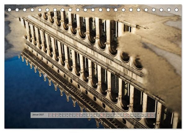 Produktbild: Venedig. Ein Jahr in der Lagunenstadt (Tischkalender 2027 DIN A5 quer), CALVENDO Monatskalender