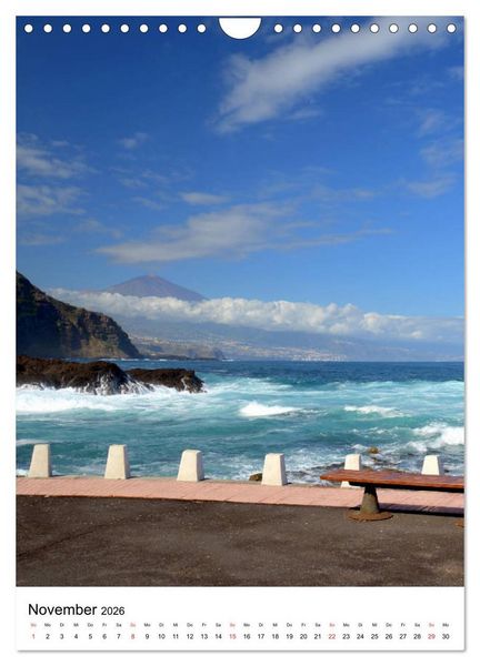 Produktbild: Teneriffa - Insel der Gl&uuml;ckseligen (Wandkalender 2026 DIN A4 hoch), CALVENDO Monatskalender