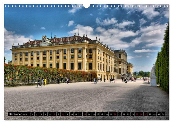 Produktbild: Wien - Haupstadt mit Charme (Wandkalender 2026 DIN A3 quer), CALVENDO Monatskalender