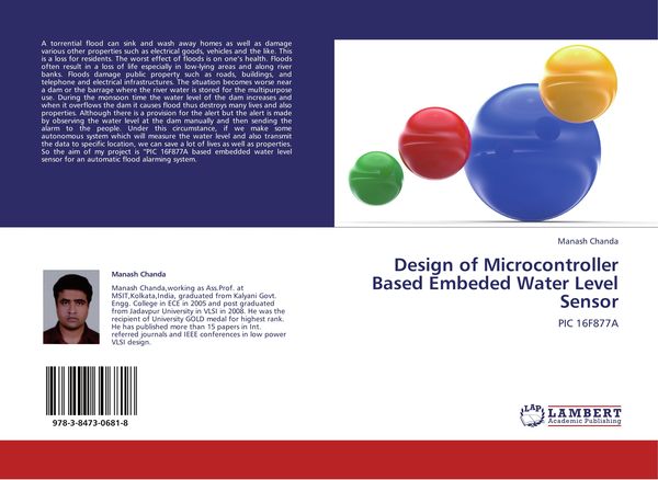 Produktbild: Design of Microcontroller Based Embeded Water Level Sensor