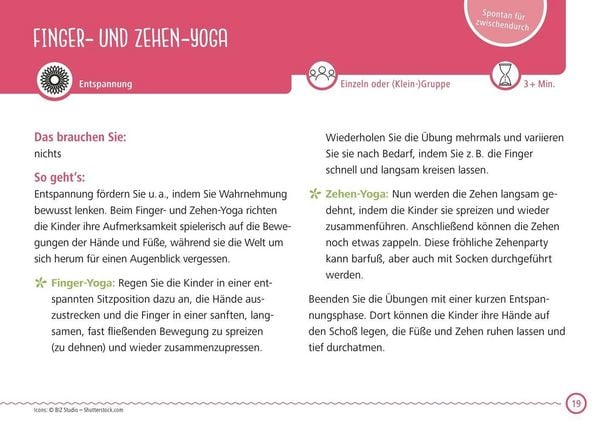Produktbild: Zur Ruhe kommen in der Kita