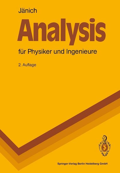 Produktbild: Analysis f&uuml;r Physiker und Ingenieure
