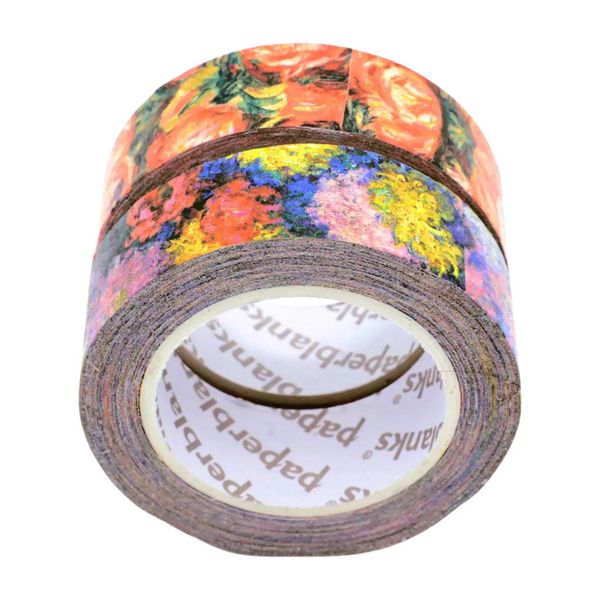 Produktbild: Washi Tape, Monets Chrysanthemen/Renoir, Brief an Morisot (1892)