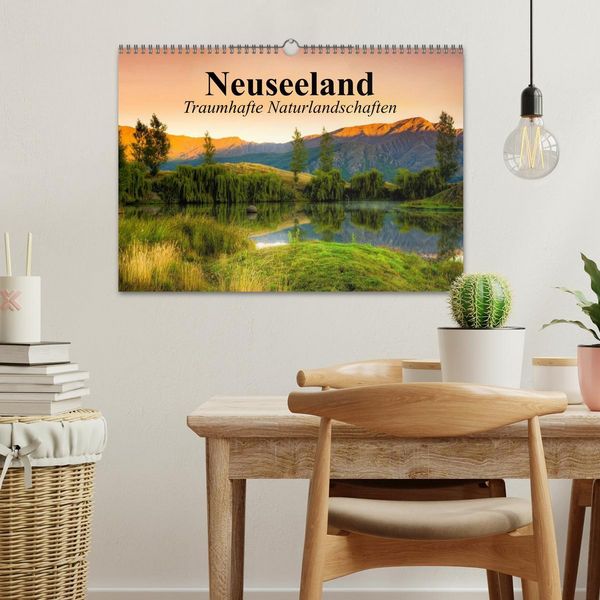 Produktbild: Neuseeland. Traumhafte Naturlandschaften (Wandkalender 2026 DIN A3 quer), CALVENDO Monatskalender