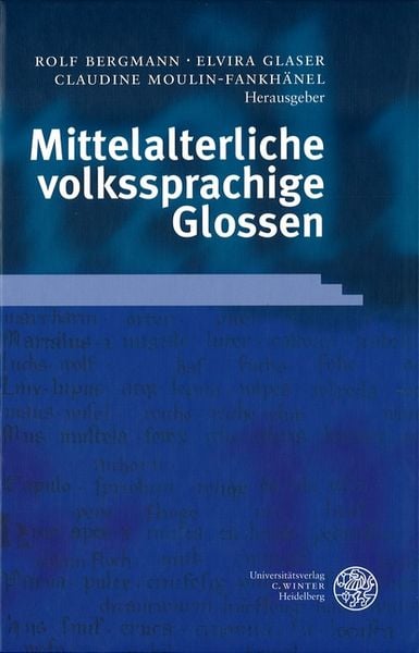 Produktbild: Mittelalterliche volkssprachige Glossen