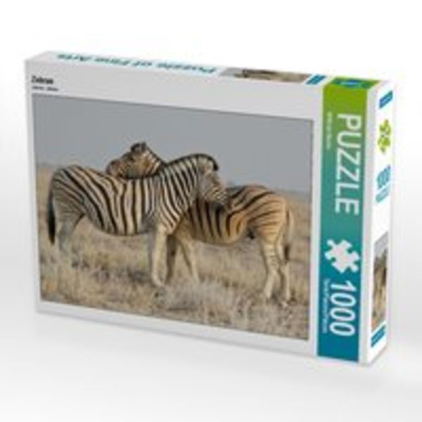 CALVENDO Puzzle Zebras 1000 Teile Lege-Größe 64 x 48 cm Foto-Puzzle Bild von Wilfried Martin