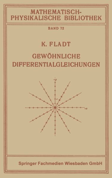 Produktbild: Gew&ouml;hnliche Differentialgleichungen