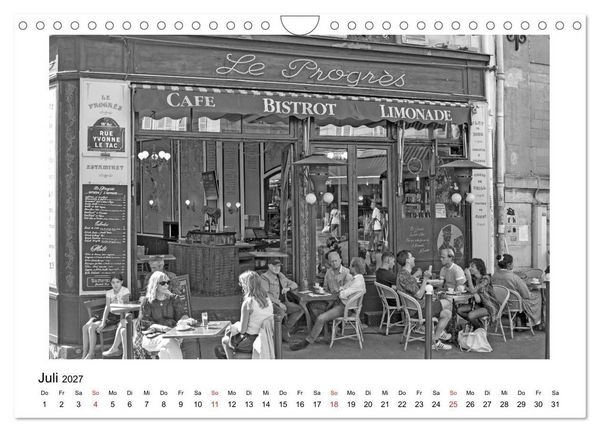 Produktbild: Paris vive la m&eacute;tropole (Wandkalender 2027 DIN A4 quer), CALVENDO Monatskalender