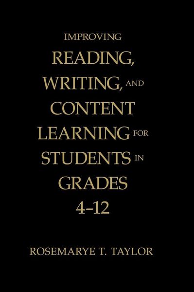 Produktbild: Improving Reading, Writing, and Content Learning for Students in Grades 4-12