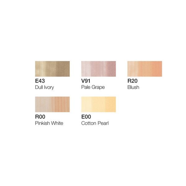 Produktbild: Copic Allroundmarker Ciao 5+1 Set Skin Tones