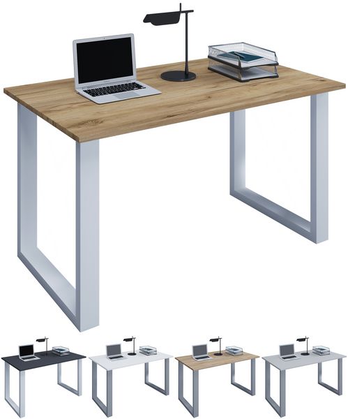 Produktbild: Schreibtisch B&uuml;rotisch Computertisch 80x50 Lona U