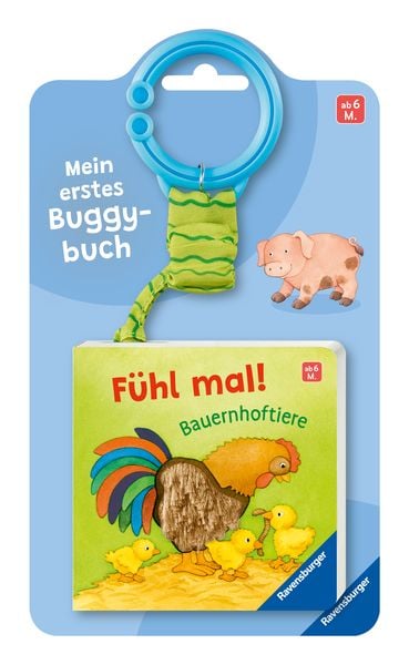 Mein erstes Buggybuch: Fühl mal! Bauernhoftiere, Gebundene Ausgabe von Ava-Barb Yaga, Ravensburger Verlag GmbH, 978-3-473-42170-1