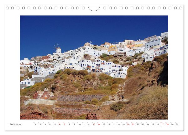 Produktbild: Griechischer Charme (Wandkalender 2026 DIN A4 quer), CALVENDO Monatskalender