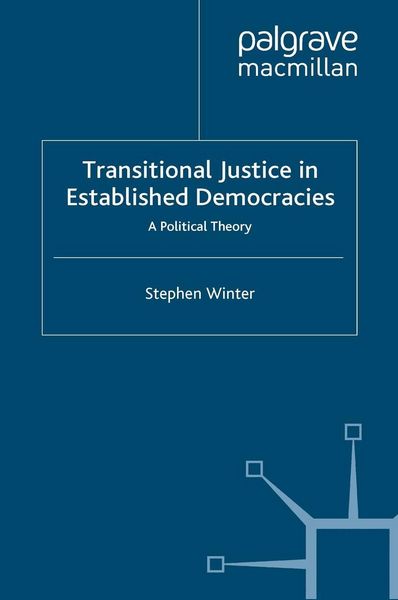 Produktbild: Transitional Justice in Established Democracies