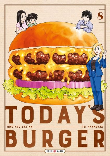 Produktbild: Today's burger. Tome 8